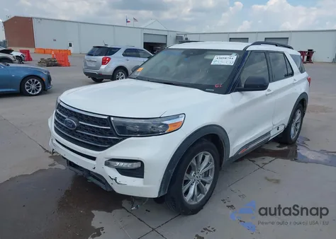 2022 Ford Explorer Xlt z USA, uszkodzony, nr VIN 1FMSK7DHXNGA81191